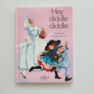 5/$12 Kids Book Hey Diddle Diddle Nursery Rhymes Readers Digest My First Library